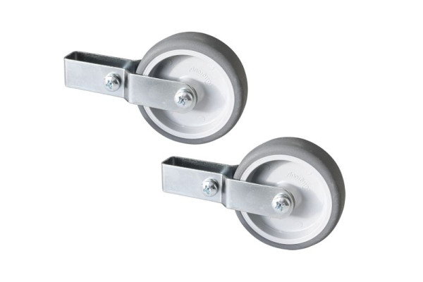 HYMER Kipprollensatz für Stufenstehleiter 8026 und Plattformleiter 8080, 0052316