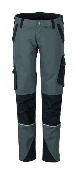 Planam Norit Damen Bundhose, schiefer/schwarz, Größe 40, 6411040
