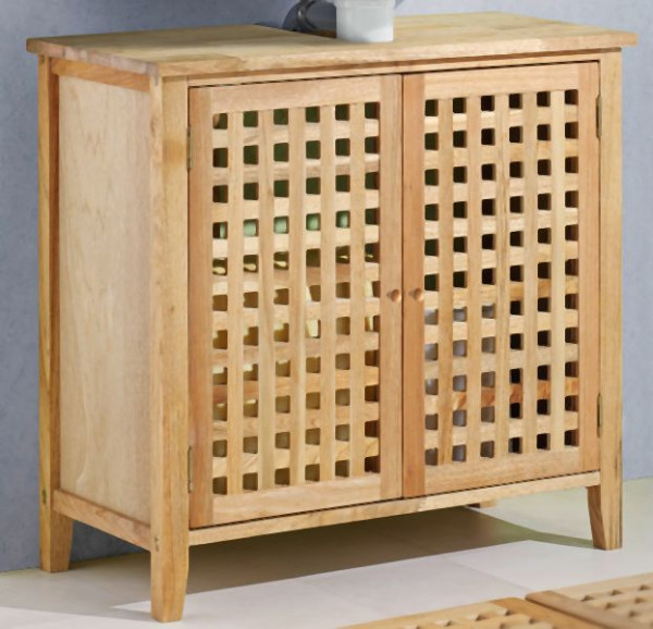 Metra Waschbeckenunterschrank, Walnuss, geöltes Walnussholz, 10043