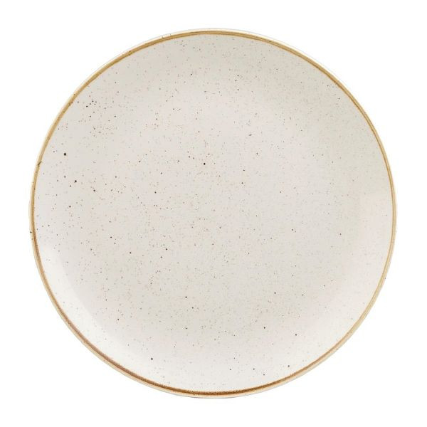 Churchill Stonecast Barley White Coupé-Teller, 254 mm, (12 Stück), HX014