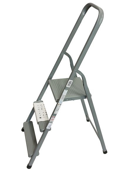 VaGo-Tools Haushaltsleiter 4 Stufen Mehrzweckleiter Stahl, SL-104_kv