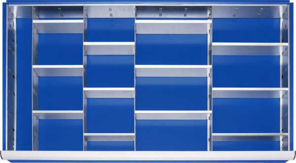 RAU Einteilungssortiment, 4x Trennwand, 1055x47x560 mm, 09-200-73