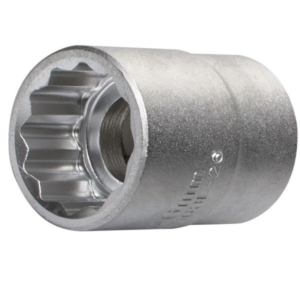 SW-Stahl Steckschlüsseleinsatz, 3/4", Zwölfkant, 26 mm, 07663L-26