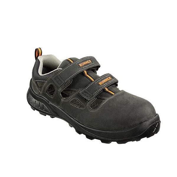 RUNNEX S1-Sicherheitsklettsandalen TeamStar, Größe: 42, VE: 1 Paar, 5100-42