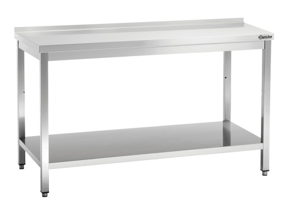 Bartscher Arbeitstisch 700, B1600 Aufkantung, 312167, 4015613663746