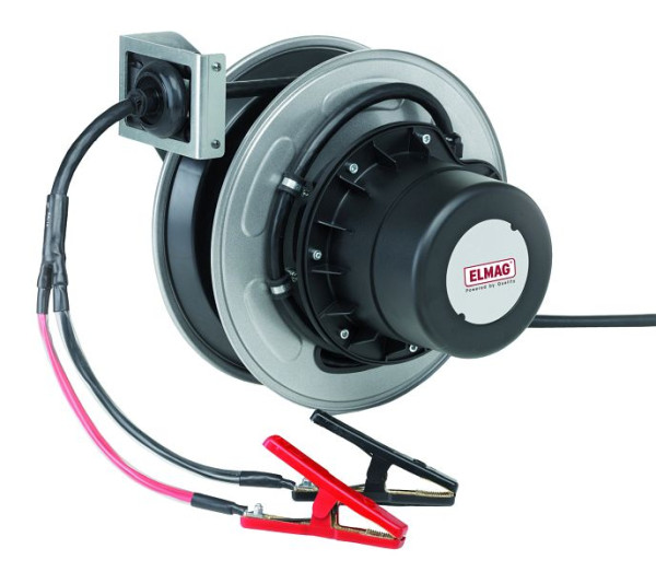 ELMAG Automatischer Kabelaufroller für Batterieladung ZECA, 1424, 10+2 Meter, 2x15mm², IP65, 44272