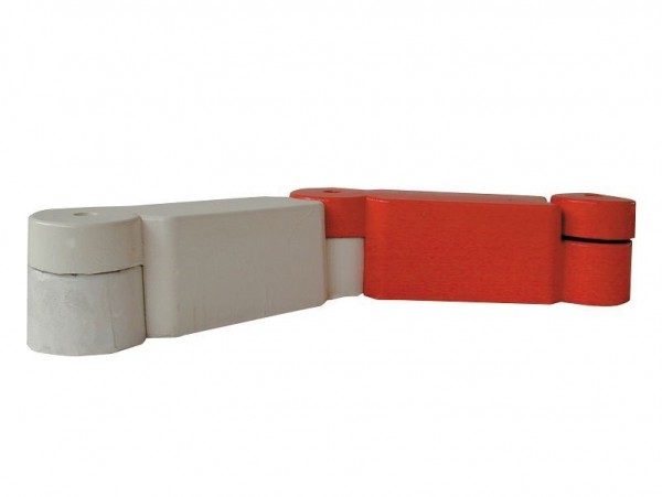 Garant Leitbord, weiß, Länge: 580 x Breite: 160 x Höhe: 158 mm, 021519