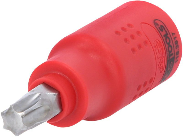 KS Tools 3/8" Isolierte Bit-Stecknuss Torx, T45, 60 mm, 118.3817