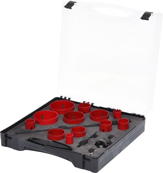 KS Tools Universal-Lochsägen-Satz, 15-teilig, 129.5580, 4042146168370
