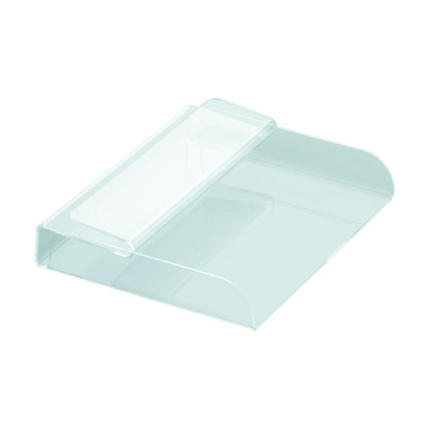 Schneider Fettpapierhalter für DIN A 4 (380x260x65 mm), Acrylglas, transparent, selbstklemmend, 172003