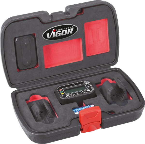 VIGOR Drehwinkel-Messgerät, Toleranz: 2%, Anzahl Werkzeuge: 4, V2795