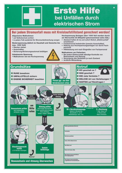 SW-Stahl Aushang „Erste Hilfe“, 07337L, 4033592144223