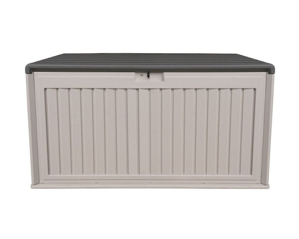 Westmann Kunststoff Gartenbox Alba 380 L Creme, 63x128x64cm, ISPBLB-A01