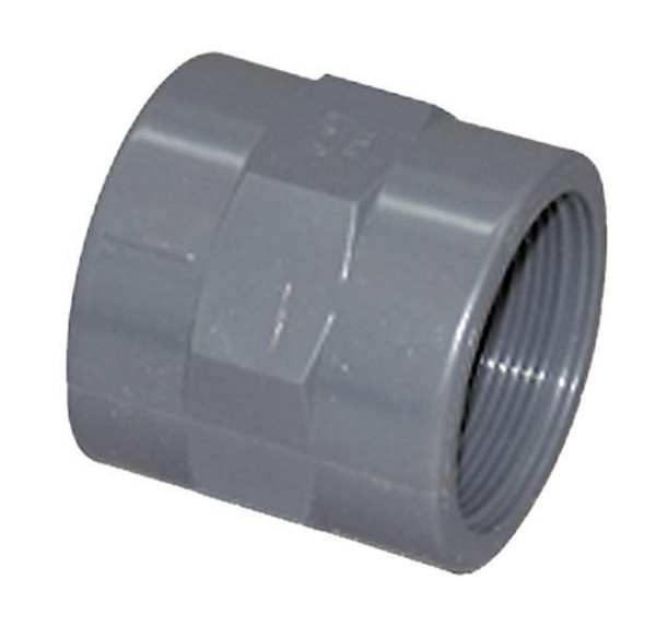 Cemo PVC-Muffe lose, mit IG, 2", 1535, 4052886224618