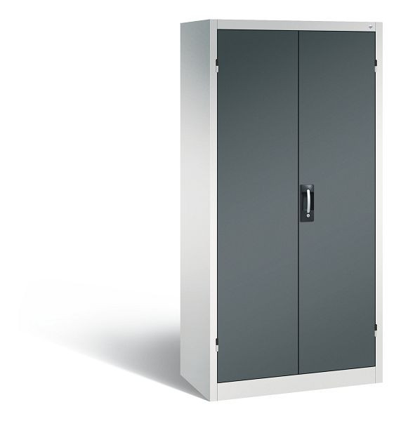 C+P Werkzeugschrank Acurado, H1950xB930xT500mm, Farbe: Lichtgrau / Anthrazit, Muldengriff, 8921-503 S10161