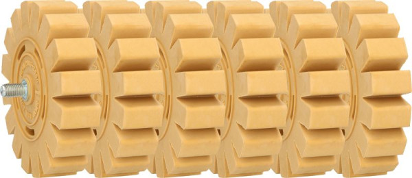 KS Tools Folienradierer mit Lamellen, VE: 6 Stück, 515.1366