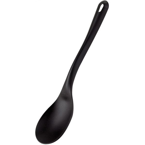 Paderno Servierlöffel, aus glasfaserverstärktem Material, schwarz, Länge 35 cm, KK0503350
