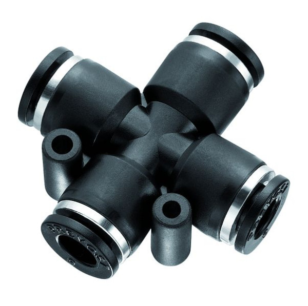 Prevost Gleichseitiges Kreuzstück - RPX ET, für Schlauch mit Außen-Ø= 4 mm, VE: 10 Stück, RPX ET0404
