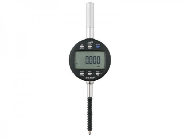 HELIOS PREISSER Digitale Messuhr Abl. 0,001mm, Messspanne 25,0 mm, mit Toleranzfunktion, 1730506