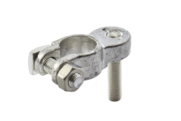 HELLA Batteriepolklemme, Schraubklemme, 12/24V, Ø: 8mm, Anzahl der Steckkontakte: 1, 8KX 747 875-001