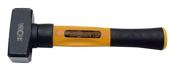 ELORA Fäustel mit 3-Komponenten-Hochsicherheitsstiel, 800 Gramm, 1672K-800, 1672008007700