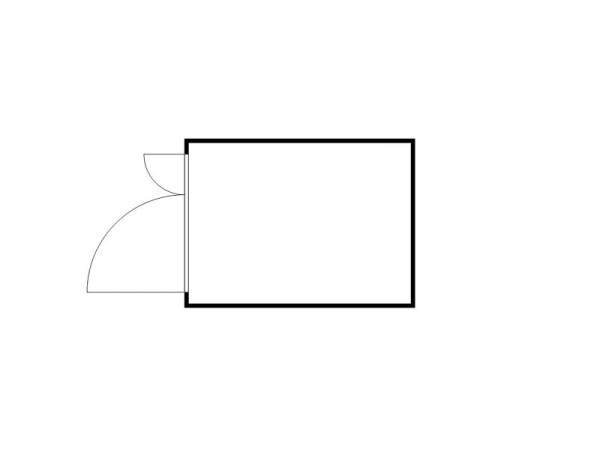 FLADAFI Materialcontainer MC 1300 XL, verzinkt, montiert, Holzfußboden, F2013200203201322-F911