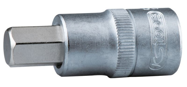 KS Tools 1" Bit-Stecknuss Innensechskant, kurz, 17 mm, 911.1806