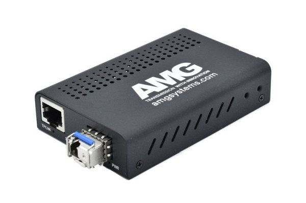 AMG Systems Medienkonverter, für 0°C bis 50°, 1 x 10/100BT RJ45, 1 x 100FX, MM, 1 Faser, A Typ, AMG210M-1F-1SM1A