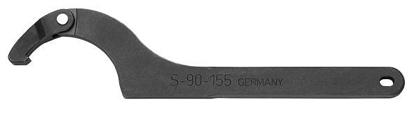 ELORA Gelenk-Hakenschlüssel mit Nase, 20-35 mm 890-VG 20-35, 0890000205200