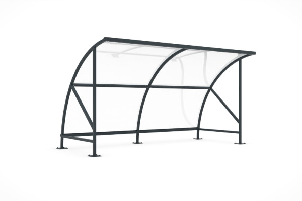 WSM Überdachung Bamberg B1/04 RAL als Bausatz, 102100264