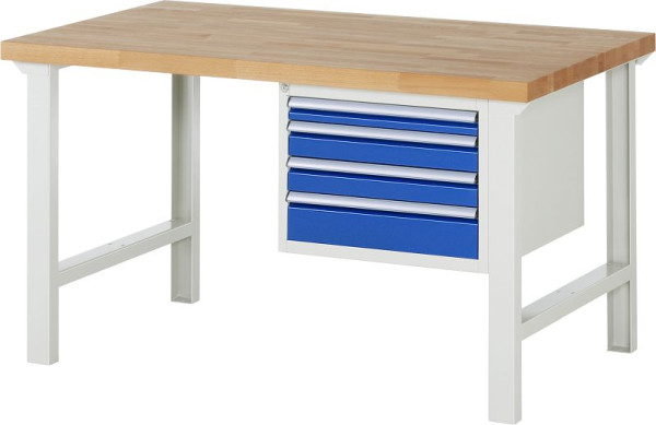 RAU Werkbank Serie 7000 - Modell 7132, B1500 x T900 x H840 mm, 13-7132A1-159B4S.11