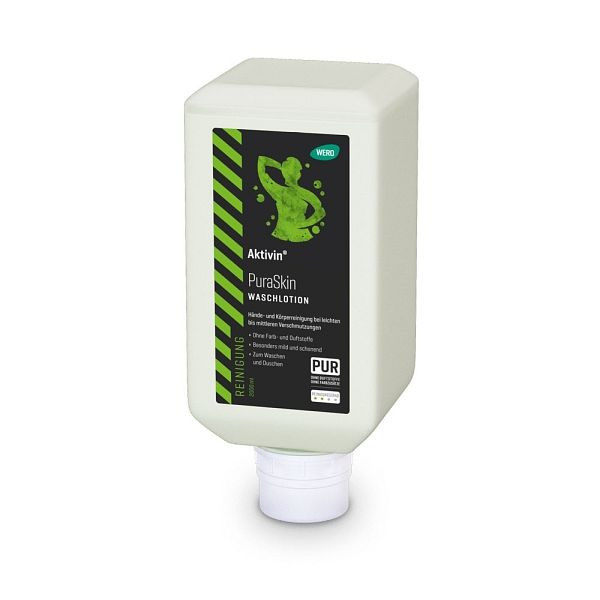 WERO Aktivin PuraSkin Waschlotion, Softflasche, VE: 2000 ml, 20743014