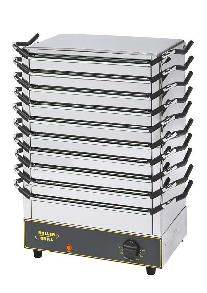 ROLLER GRILL Warmhalteplatten/Rechaud 1,3kW, DW110