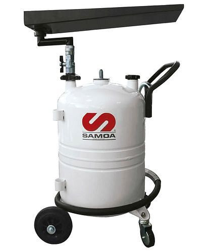 DENIOS Fahrbarer Altölsammler, mit rechteckigem Sammeltrichter, 70 Liter, 305378