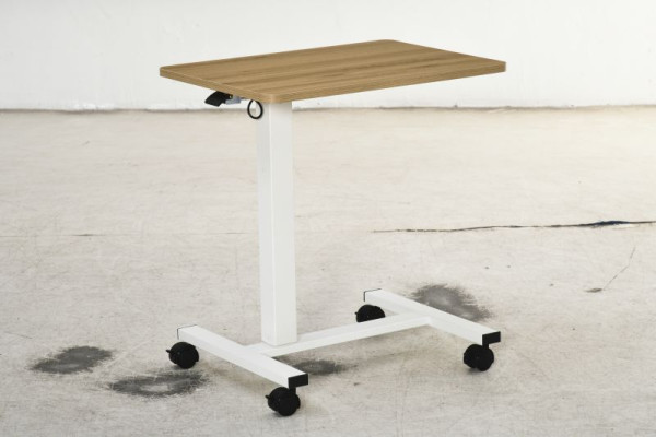 HOMCOM Höhenverstellbar Steh-Sitz Schreibtisch bis 70 kg 65 x 48 x 70-110 cm, 920-080