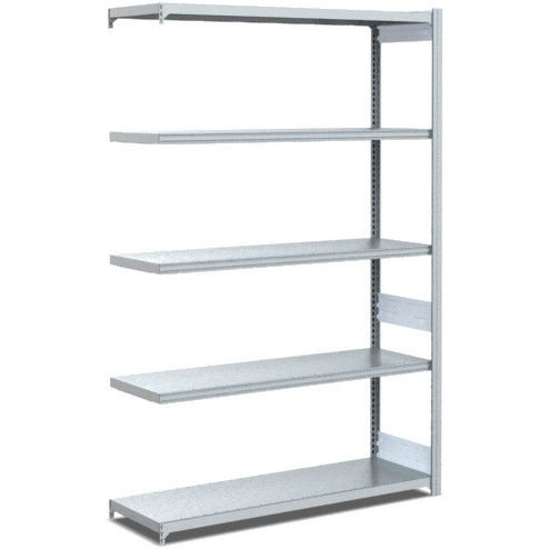 BITO Fachbodenregal Typ: L/M/S Anbaufeld 40mm-Boden Set /M 200kg 1999x996x424 verzinkt, C1231-0026