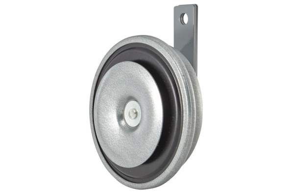 HELLA Horn, B36, 24V, 116dB(A), Frequenzbereich: 400Hz, Hochton, Gehäusefarbe: grau, Flachsteckanschluss, 3BA 002 768-431