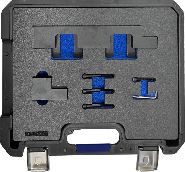 Kunzer Motor-Einstellwerkzeugsatz OPEL / VAUXHALL Für Reparaturarbeiten an 2.0-Liter-CDTi-Motoren. Erweiterung zu 77M508, 77M516