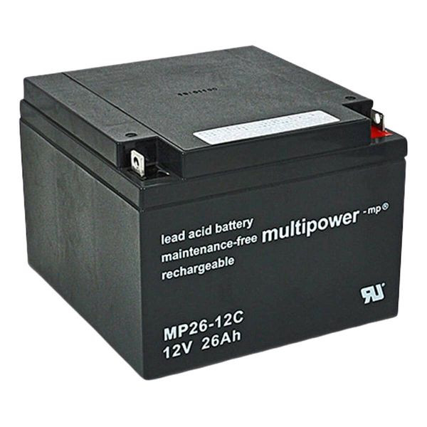 multipower MP26-12C 12V 26Ah AGM Batterie, 02-4144