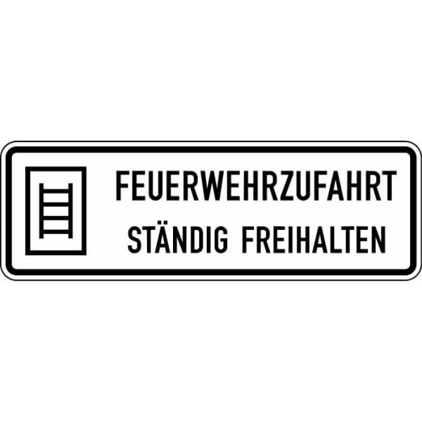 Stein HGS Feuerwehrzufahrt ständig freihalten Nr. 2449, RA2/Flachform 3mm, 2449-123