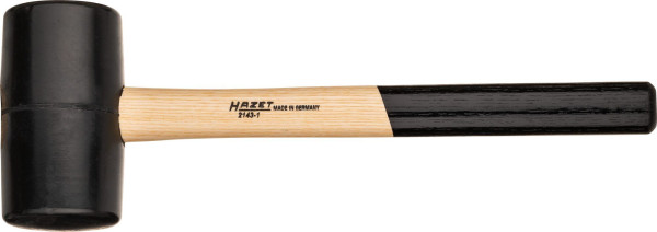 Hazet Gummi-Hammer, Norm: DIN 5128, Länge: 340 mm, 2143-1