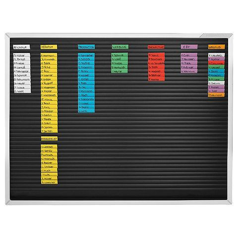 Magnetoplan Steckplaner, Größe: 38 Bahnen, 660 x 498 mm, 1245000