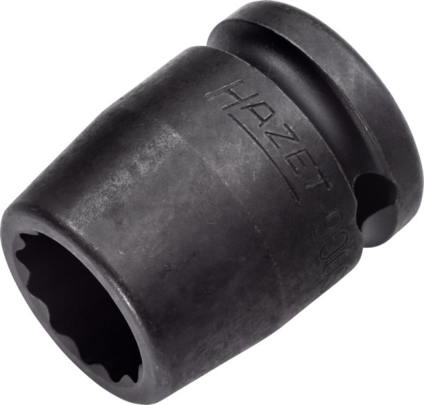 Hazet Schlag-, Maschinenschrauber Steckschlüsseleinsatz, Doppelsechskant, Vierkant hohl 12,5 mm, 17 mm, 900SZ-17