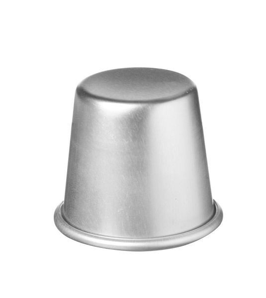 Hendi Babaform, ØxH: 70x68 mm Aluminium, mit gebördeltem Rand, 689608