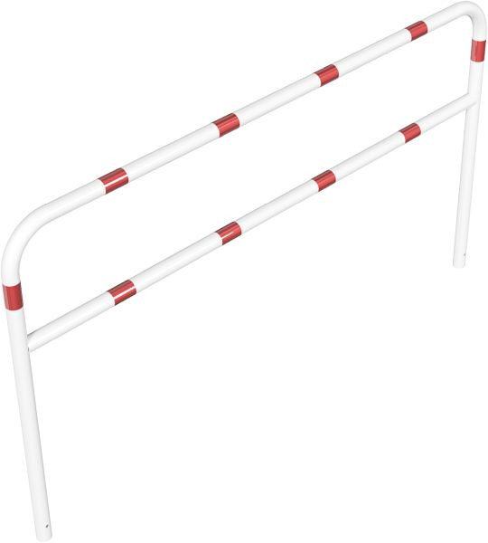 Schake Rohrbügel aus Stahlrohr Ø 60 x 2,5 mm mit Querholm zum Einbetonieren, Gesamtbreite: 2500 mm, Gesamthöhe: 1400 mm, 465_35B