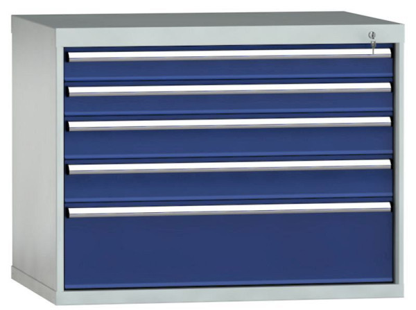 KLW Schubladenschrank 800 x 1031 x 750 mm H x B x T, Einbaumaß: 700 mm, Einteilung: 54x36 Einheiten, EA / 100 kg, SJB0800-05EP-001