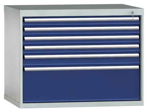 KLW Schubladenschrank 800 x 1031 x 750 mm H x B x T, Einbaumaß: 700mm, Einteilung: 54x36 Einheiten, EA / 100 kg, SJB0800-06EP-001