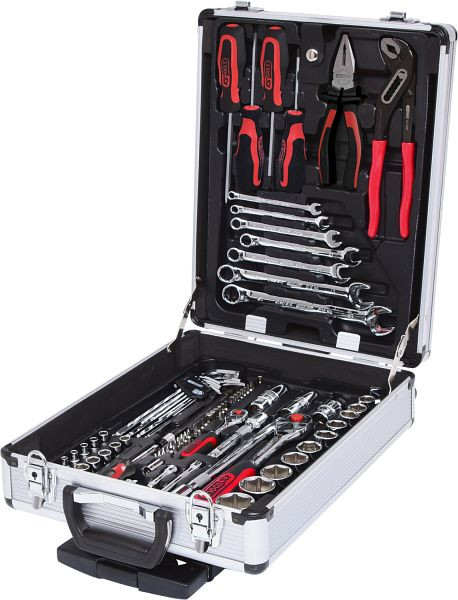 KS Tools 1/4"+1/2" CHROMEplus Werkzeug-Satz, 90-teilig, 918.0690