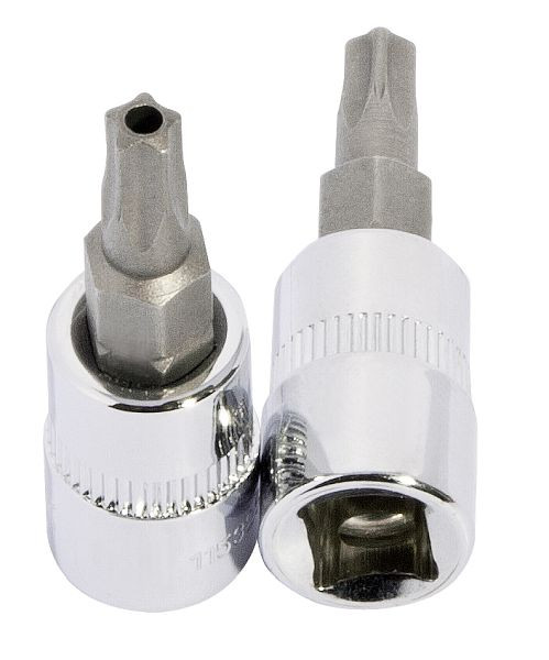 Kraftwerk Bit-Steckschlüssel-Einsatz 5-Stern-Loch-TX 1/4" TS40, 115340