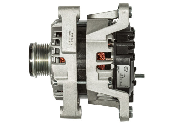 HELLA Generator/Lichtmaschine, 14V, 130A, für u.a. Opel Meriva B Mpv (S10), 8EL 011 713-581